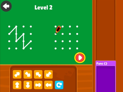 Connect Diagonally Functions Coding Games For kids