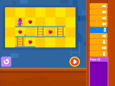 Chomp The Fruits  Coding Games For kids